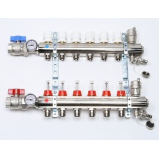 Premier 6 port manifold complete