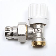 Angle Regulating Valve. For connecting Pex-Al-Pex pipe to radiators