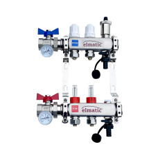 Elmatic 2 port manifold complete
