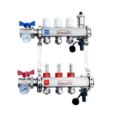 Elmatic 3 port manifold complete