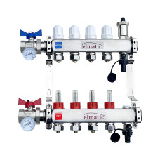 Elmatic 4 port manifold complete