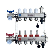 Elmatic 4 port manifold complete