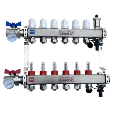 Elmatic 6 port manifold complete
