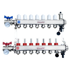 Elmatic 7 port manifold complete