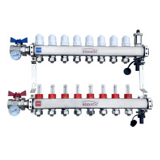 Elmatic 8 port manifold complete