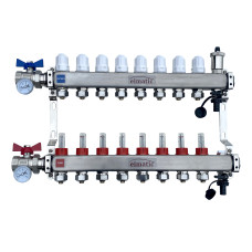 Elmatic 8 port manifold complete